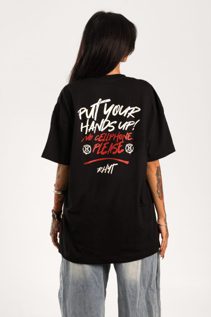 T-shirt Put Your Hands Up Oversized